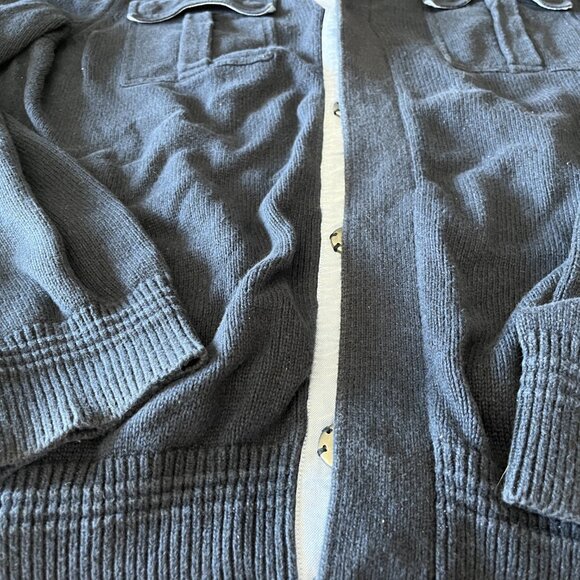 Tommy blue sweater button up xxl - Picture 4 of 4
